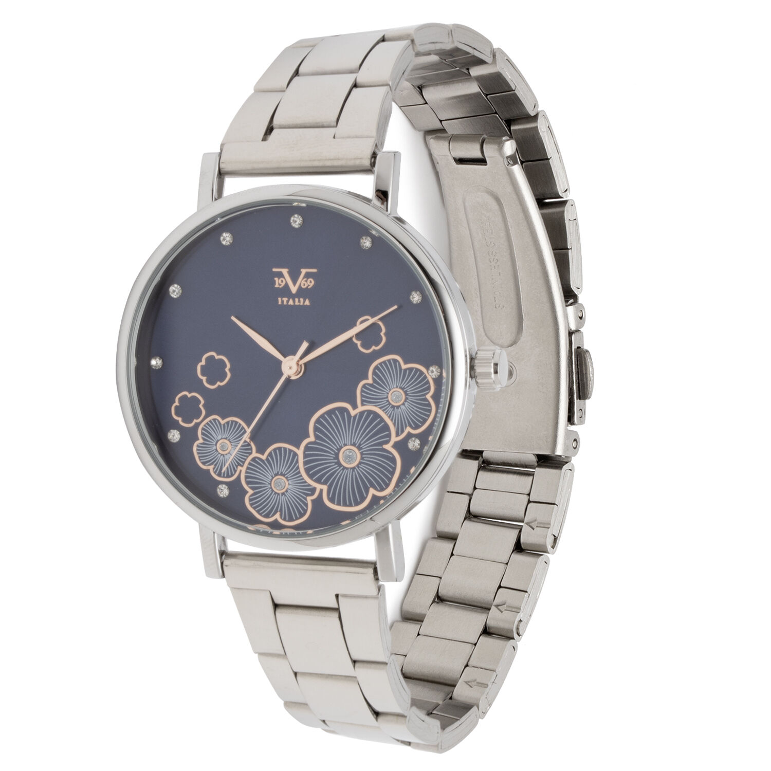 Reloj 19v69 Italia V1969-251-5 Plateado Mujer image number 2.0