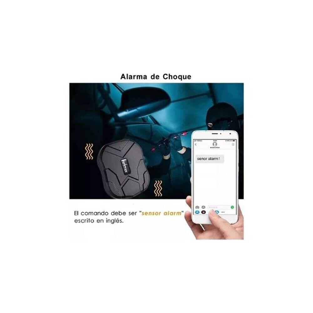 Gps Tk905 4g Tracker Impermeable 5000mah Con Im&aacute;n Para Coche Color Negro image number 7.0