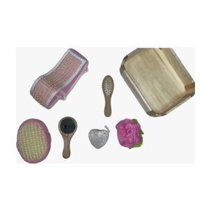 Set De Ba&ntilde;o Para Ducha Organizador Cuadrado