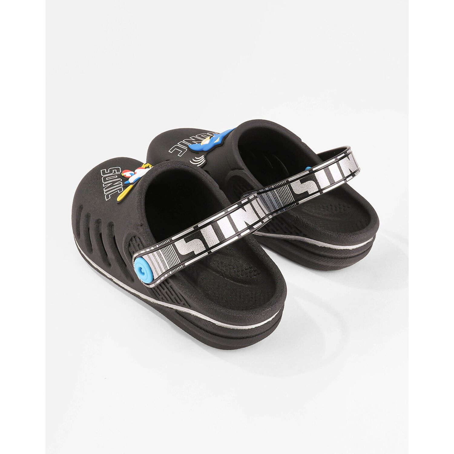 Sandalia Infantil Negro/azul Sonic Speed Ipanema image number 3.0