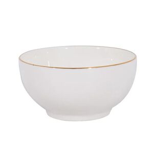 Bowl 11cm De Porcelana Royal Borde Dorado Menaje Cocina