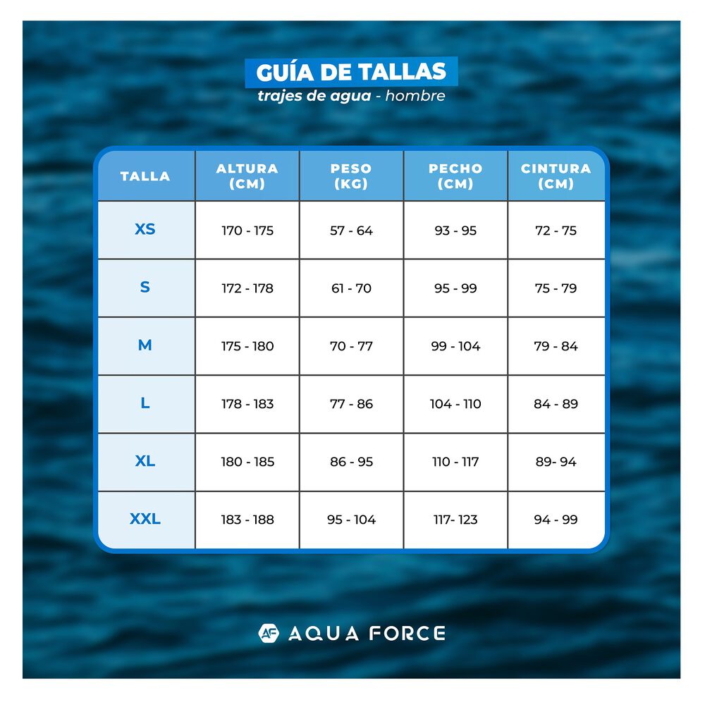 Traje De Agua 2 Mm Hombre Xs image number 6.0