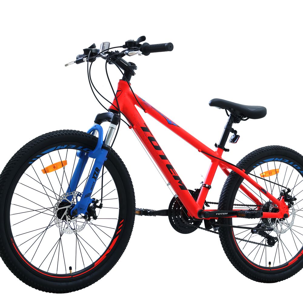 Bicicleta Totem Mtb Aro 24 Modelo Atlantis Rojo image number 5.0