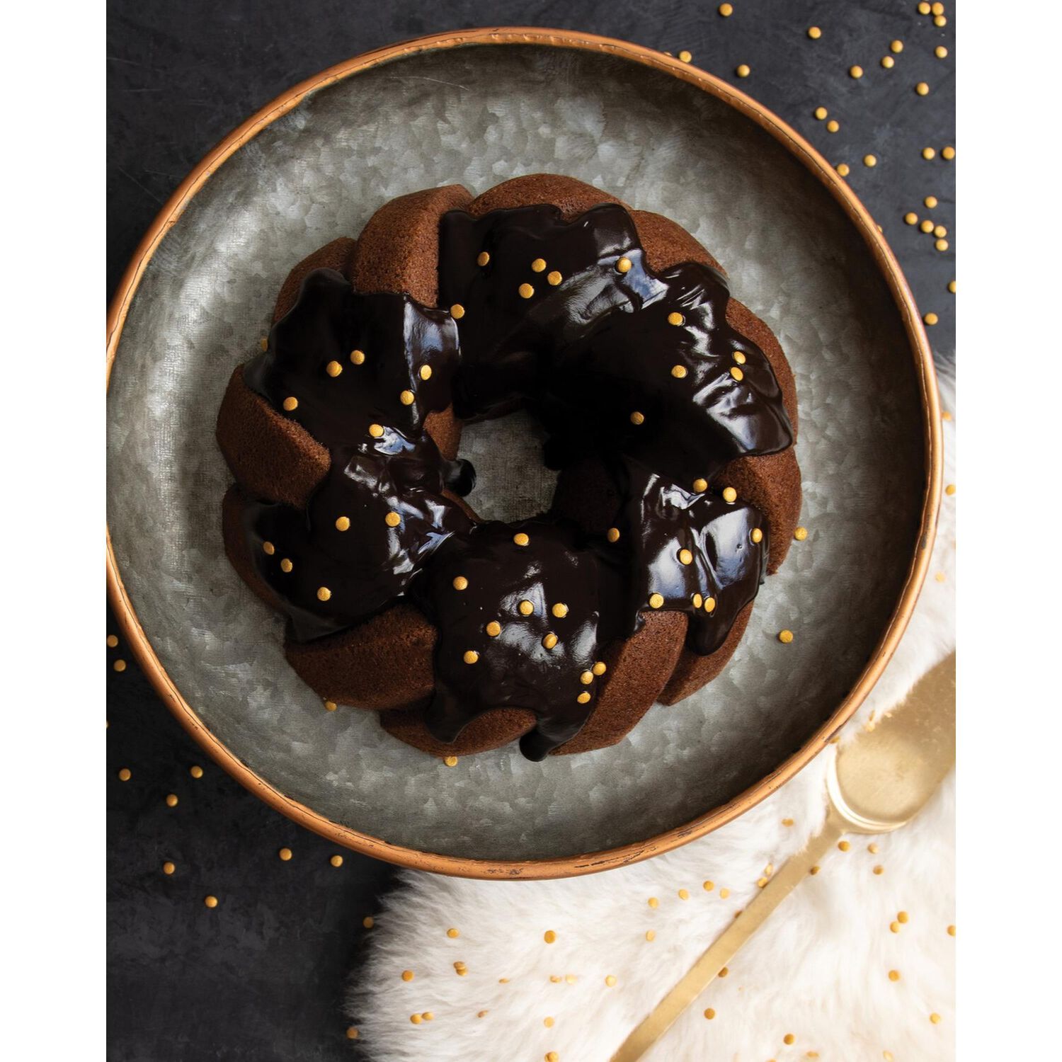 Pine Forest Bundt Pan Nordic Ware image number 6.0