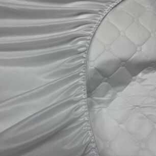 Cubrecolchon Andes Blanco King