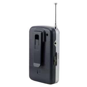 Radio Portatil A Pilas Con Audifonos Fm Am Ricx15