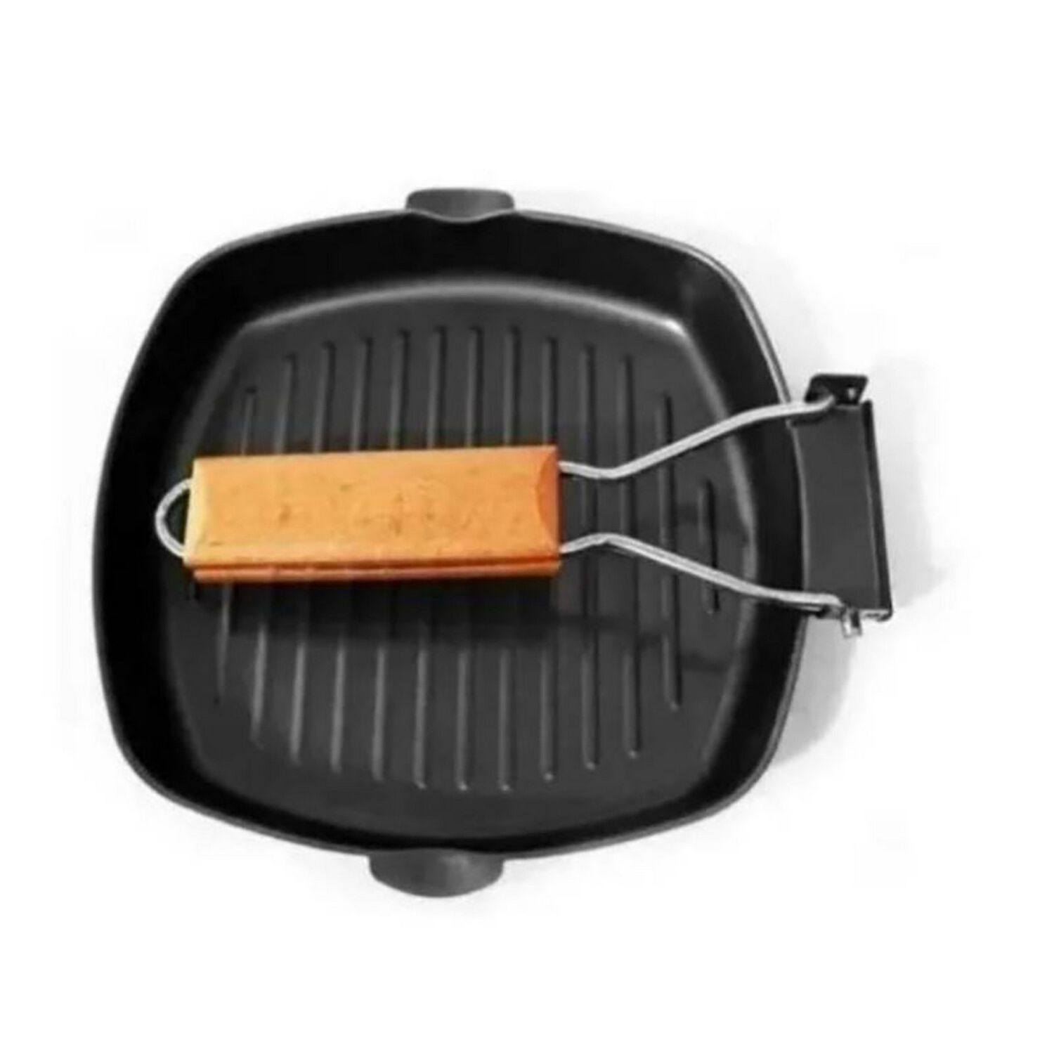Sart&eacute;n Parrilla Cocina Grill Cuadrado Antiadherente 28 Cm image number 2.0
