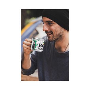 Taza Enlozada Lechera Bob Marley Rock Musica