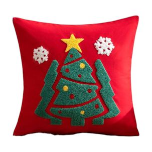Funda + Cojin De Navidad Medida 45x45cm Estampado Navide&ntilde;o