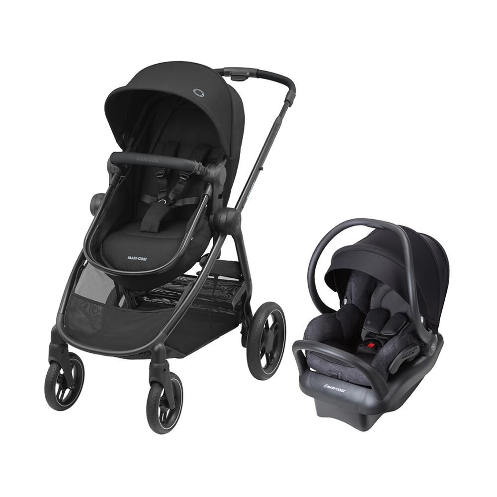 Maxi-Cosi Zelia 3 Travel System Essential Black