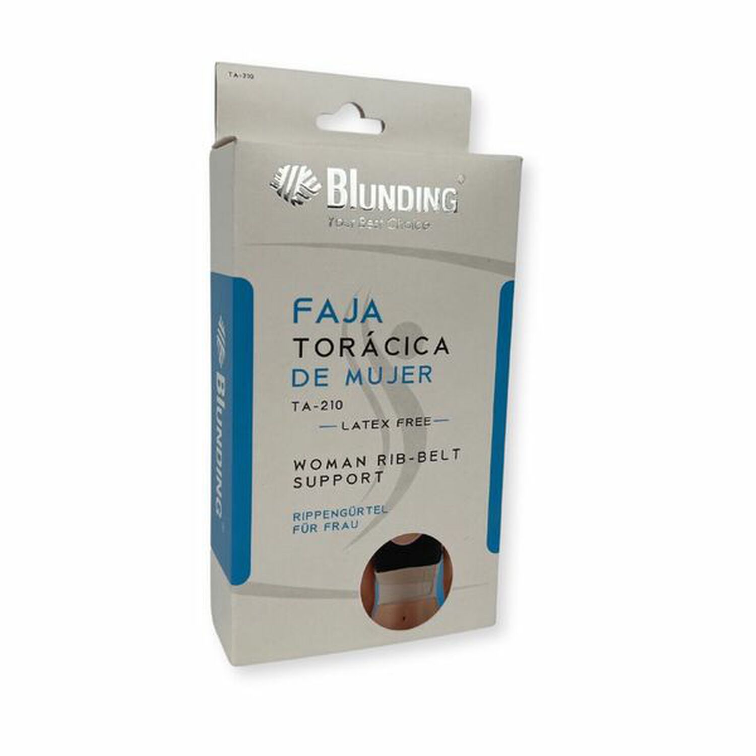 Faja Toracica Mujer-blunding image number 2.0