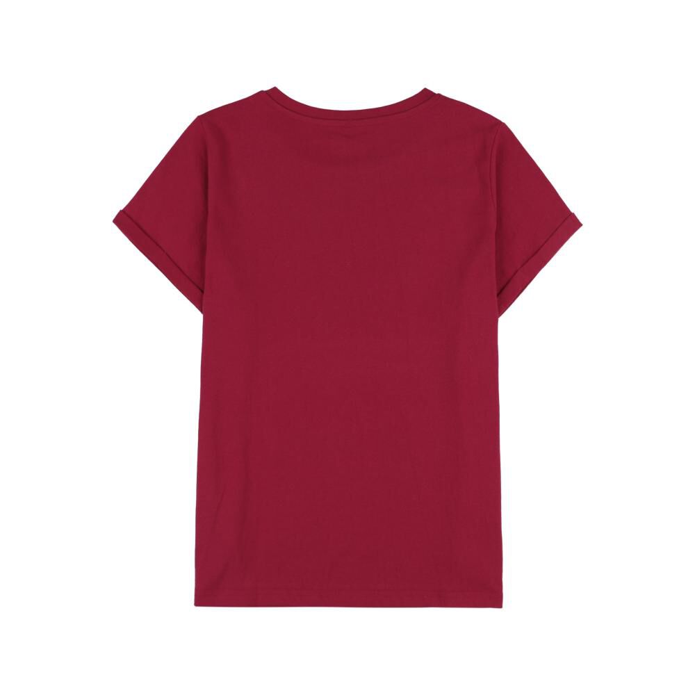 Polera Manga Corta Cuello Redondo Mujer Freedom image number 1.0