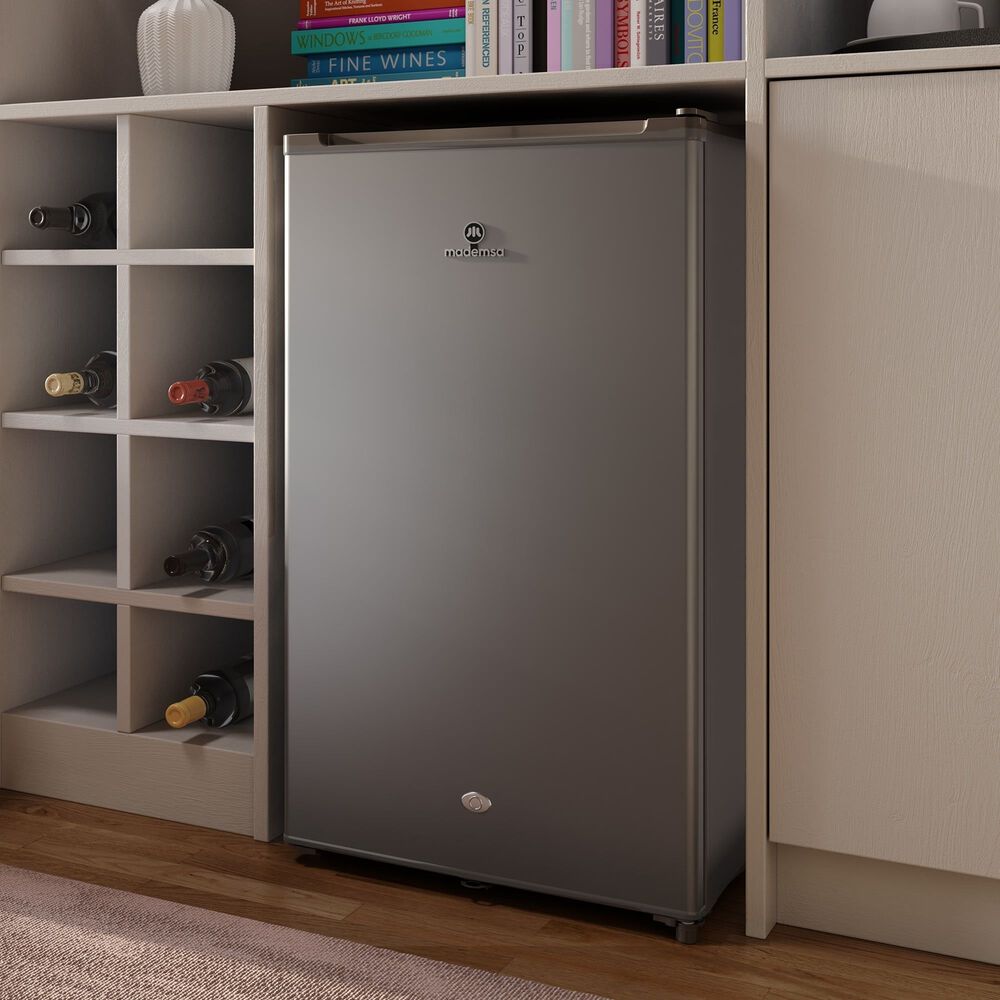 Frigobar 90l Fr&iacute;o Directo Con Llave Y Luz Led Mmb90s Silver image number 6.0