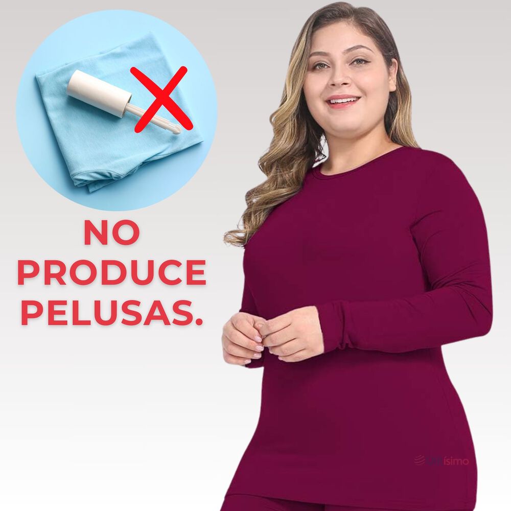 Camiseta Manga Larga Polar Mujer Primera Capa Surtido image number 7.0