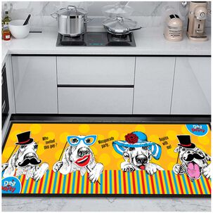 Pack De 02 Alfombra Para Cocina Con Antideslizantes Md04