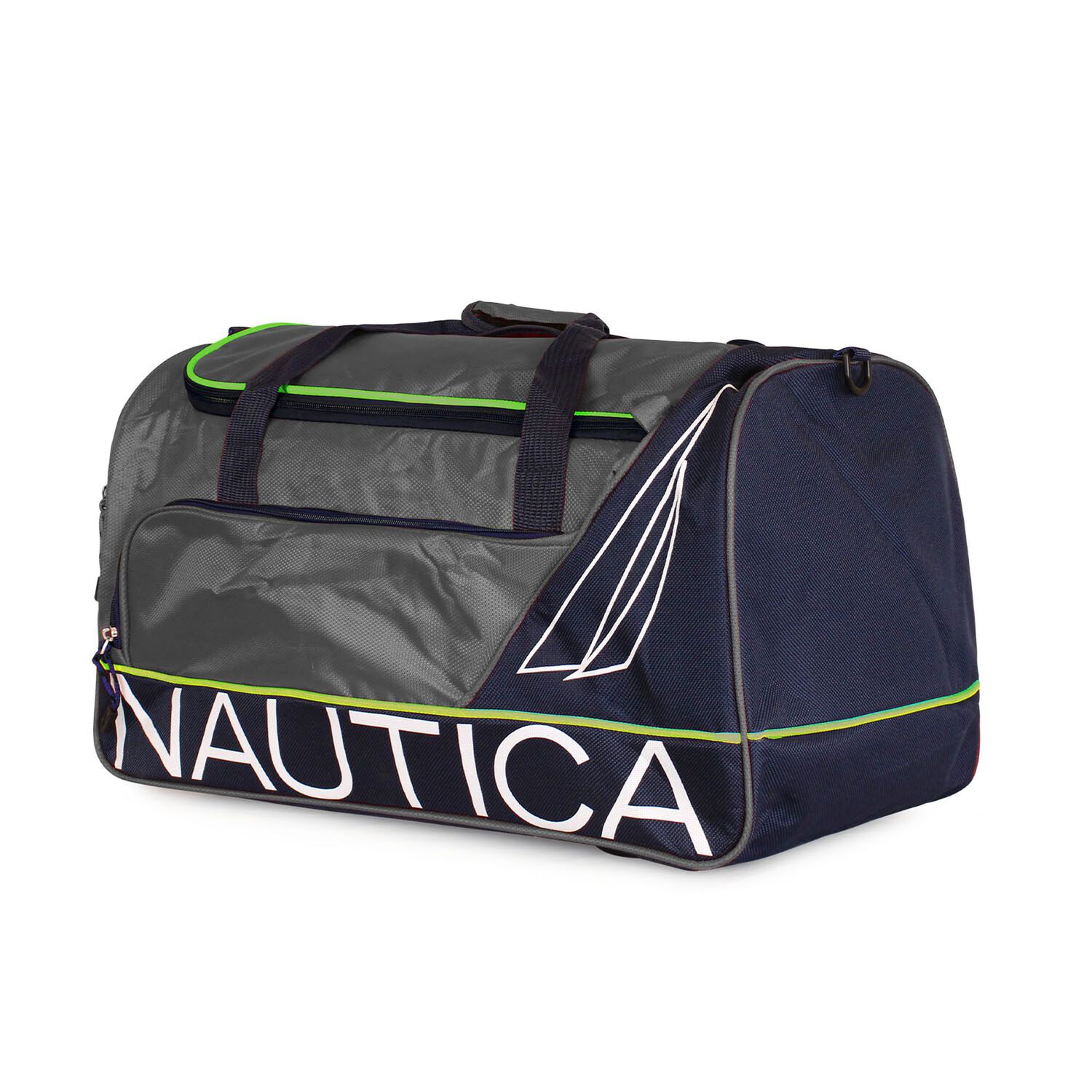 Bolso De Viaje Nautica Mannar M Gris + Candado image number 2.0