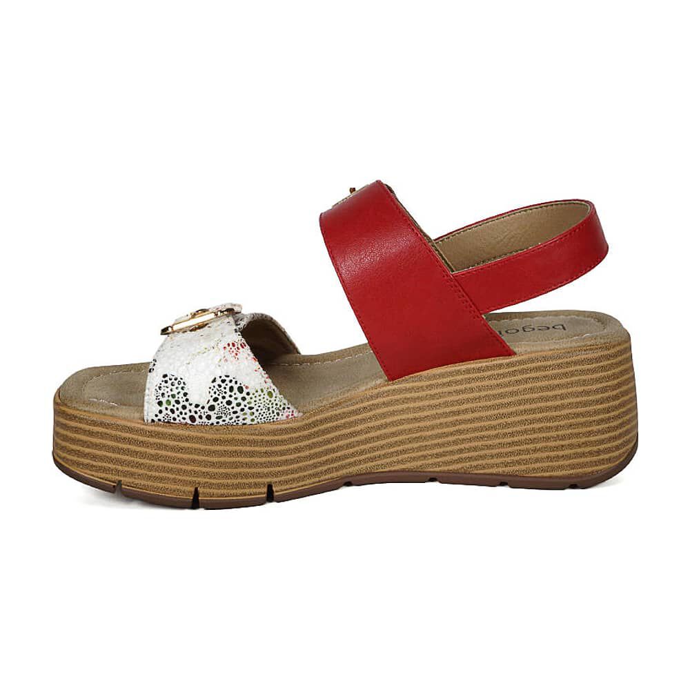 Sandalia Callia Rojo image number 4.0