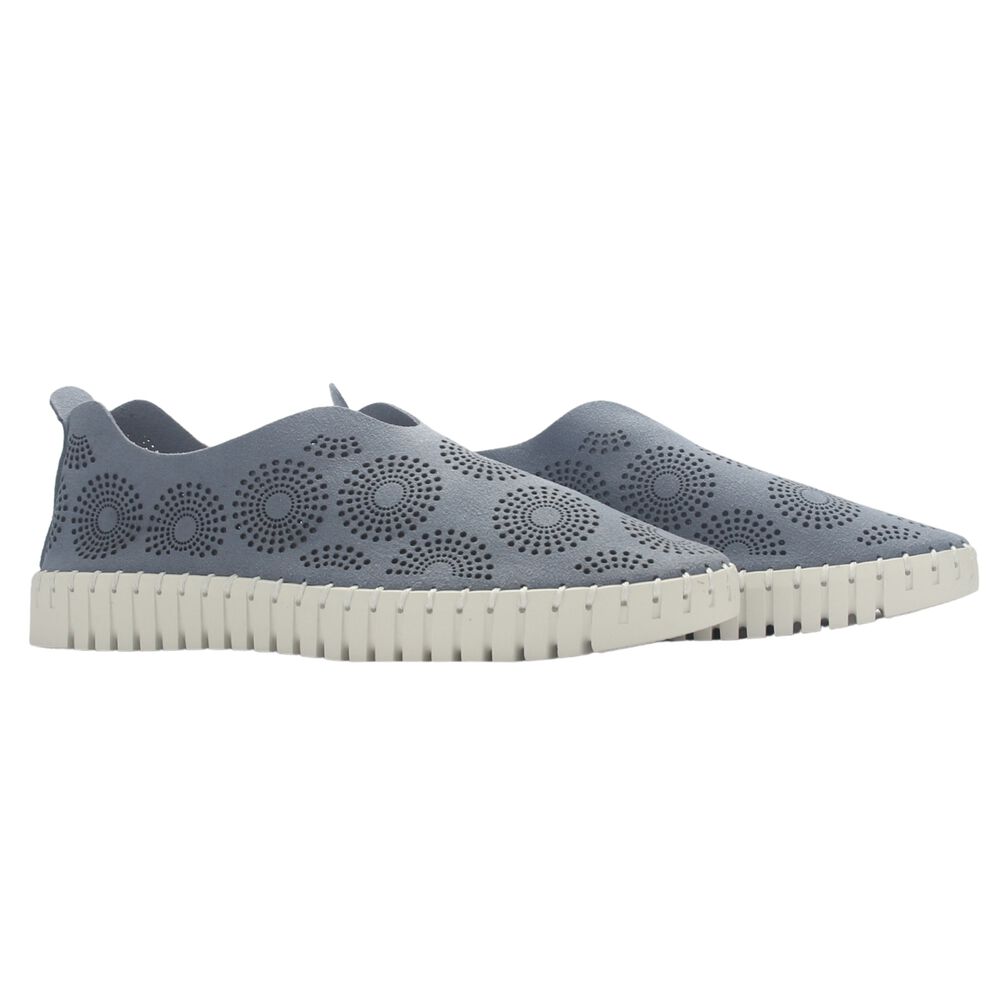 Zapato De Cuero Mujer Chalada Tren-1 Azul Casual image number 4.0
