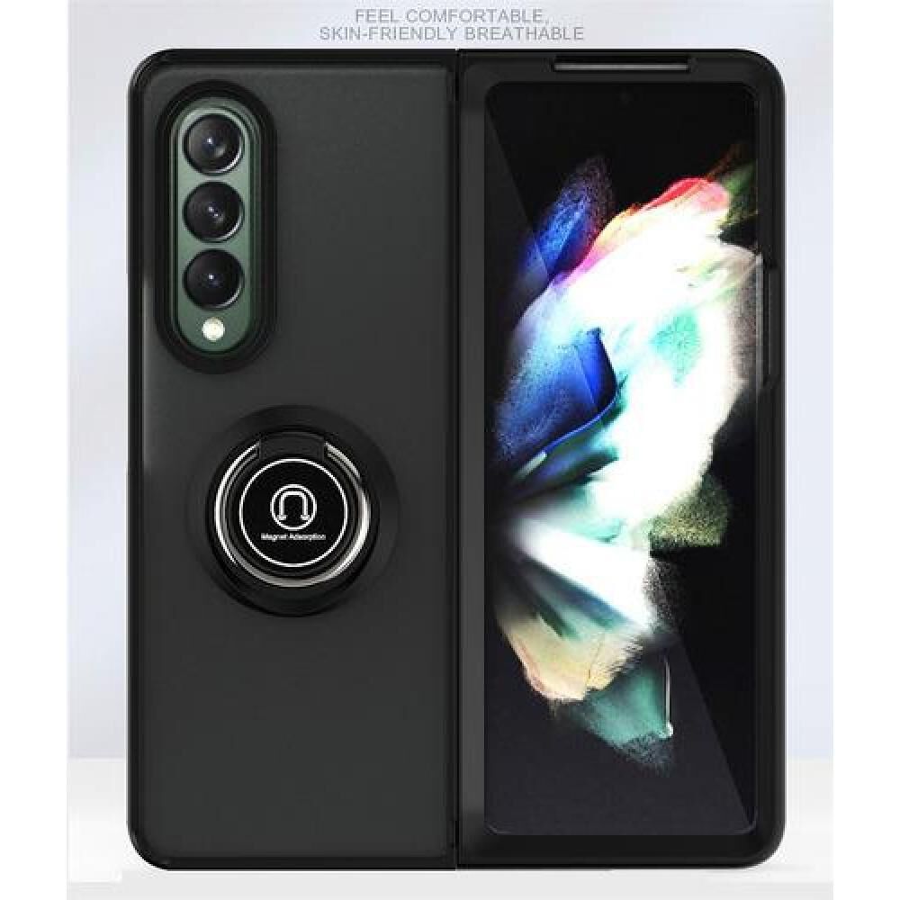 Carcasa Forro Samsung Galaxy Z Fold4 Con Aro E Iman Soporte image number 2.0