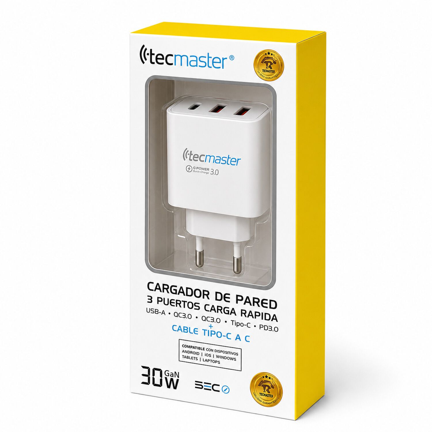 Cargador Usb-c De Carga Rapida 30w Con Gan + Power Delivery image number 1.0