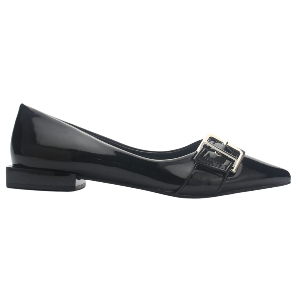 Ballerina Negro Mujer Casual Chalada Slik-3 image number 0.0