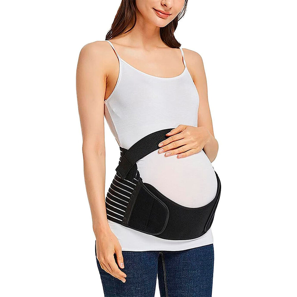 Cinturón Preparto Universal Para Embarazadas Negro M image number 1.0