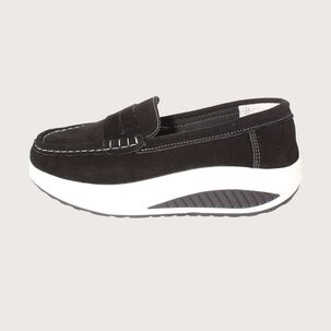 Mocas&iacute;n Confort Negro V&iacute;a Franca Art. 52110b31153black