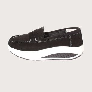 Mocas&iacute;n Confort Negro V&iacute;a Franca Art. 52110b31153black