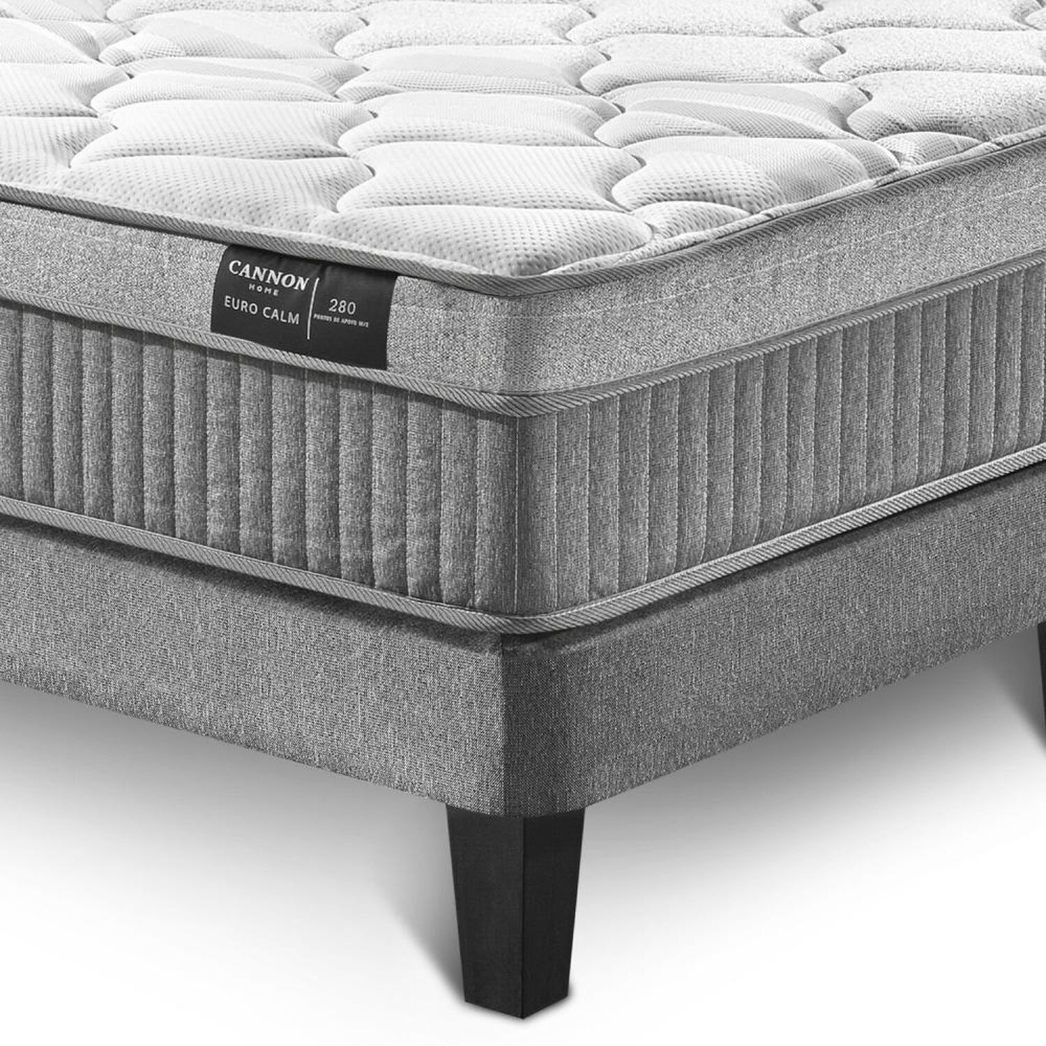 Cama Europea Cannon Home Euro Calm / 2 Plazas / Base Dividida image number 1.0
