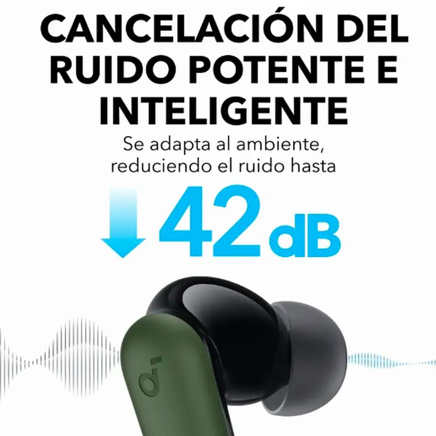 Aud&iacute;fonos Bluetooth Verde image number 1.0