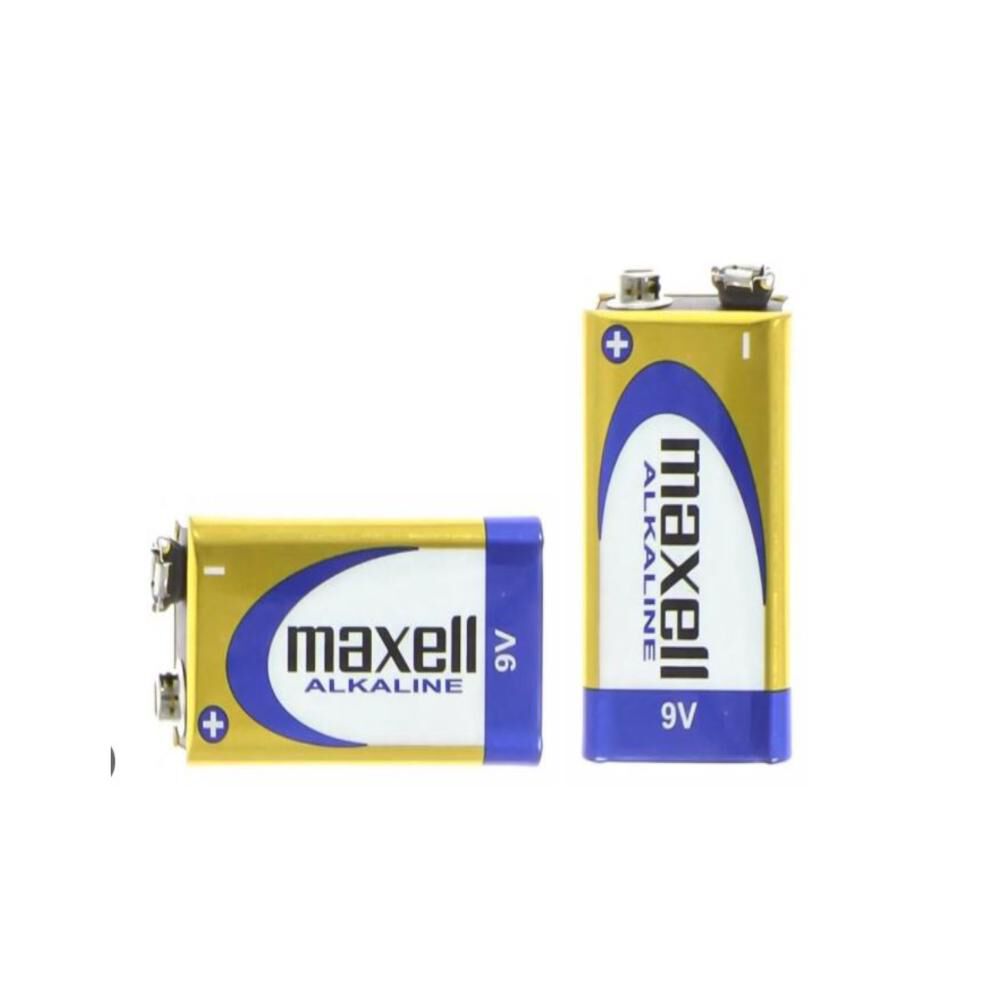 Bateria 9v Maxell Alcalina Maximo Poder image number 1.0