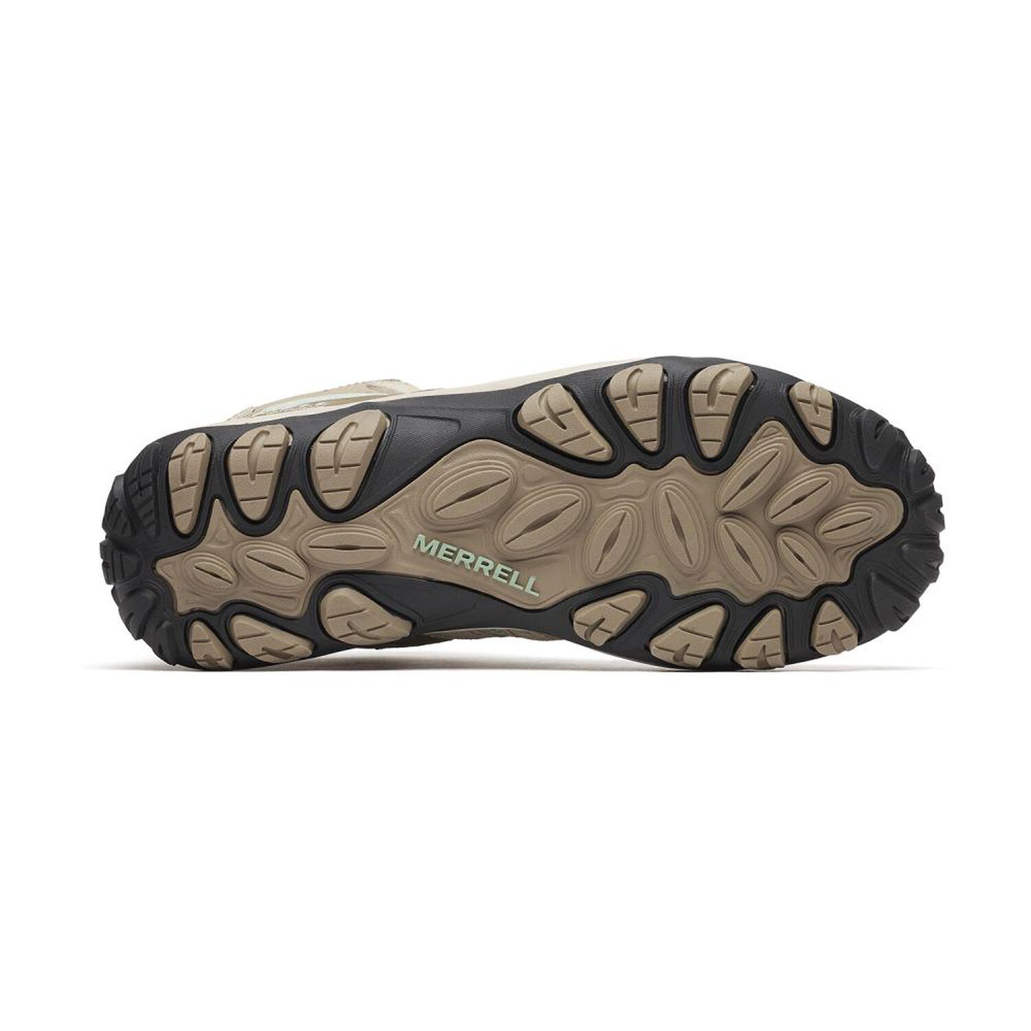 Bot&iacute;n Outdoor Mujer Merrell Accentor 3 Mid Wp Beige image number 5.0