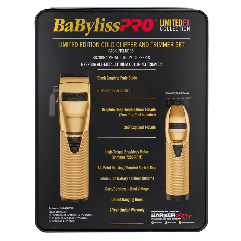 Kit Clipper Y Trimmer Limited Collection Fx Gold 2und image number 3.0