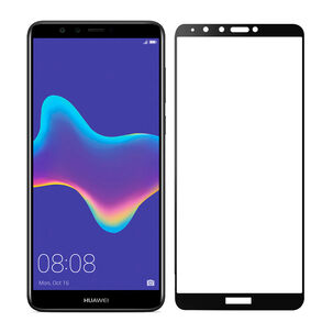 Lamina De Vidrio Templado Completa Compatible Huawei Y9 2018