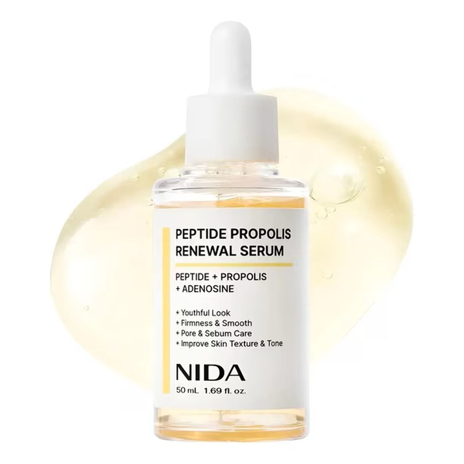 Peptide Propolis Renewal Serum (nida) -50ml Serum Antiedad Con Prop&oacute;leo Y P&eacute;ptidos image number 0.0