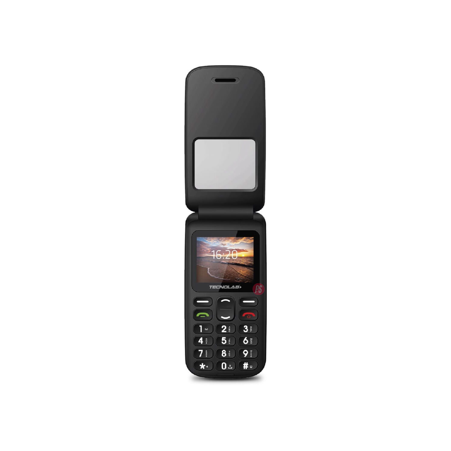 Celular Senior Adulto Mayor 4g Almeja Rojo - Ps image number 1.0