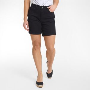 Bermuda B&aacute;sico Tiro Medio Regular Mujer Geeps