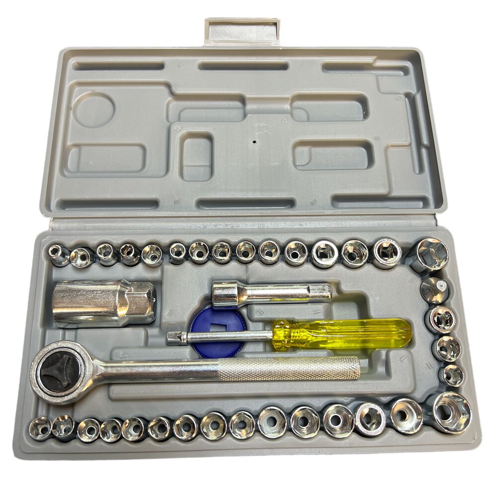 Kit De Herramientas 40 Piezas Completo Full Accesorios image number 3.0