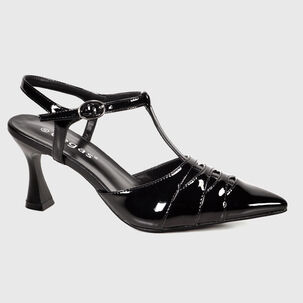 Sandalia Cuero Agle Negro