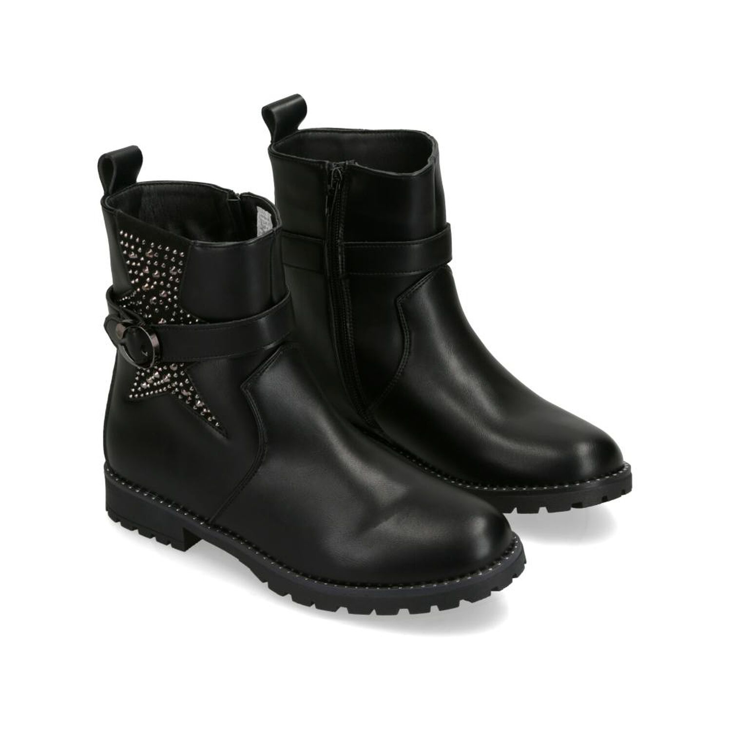 Bota Ni&ntilde;a Topsis Black image number 1.0