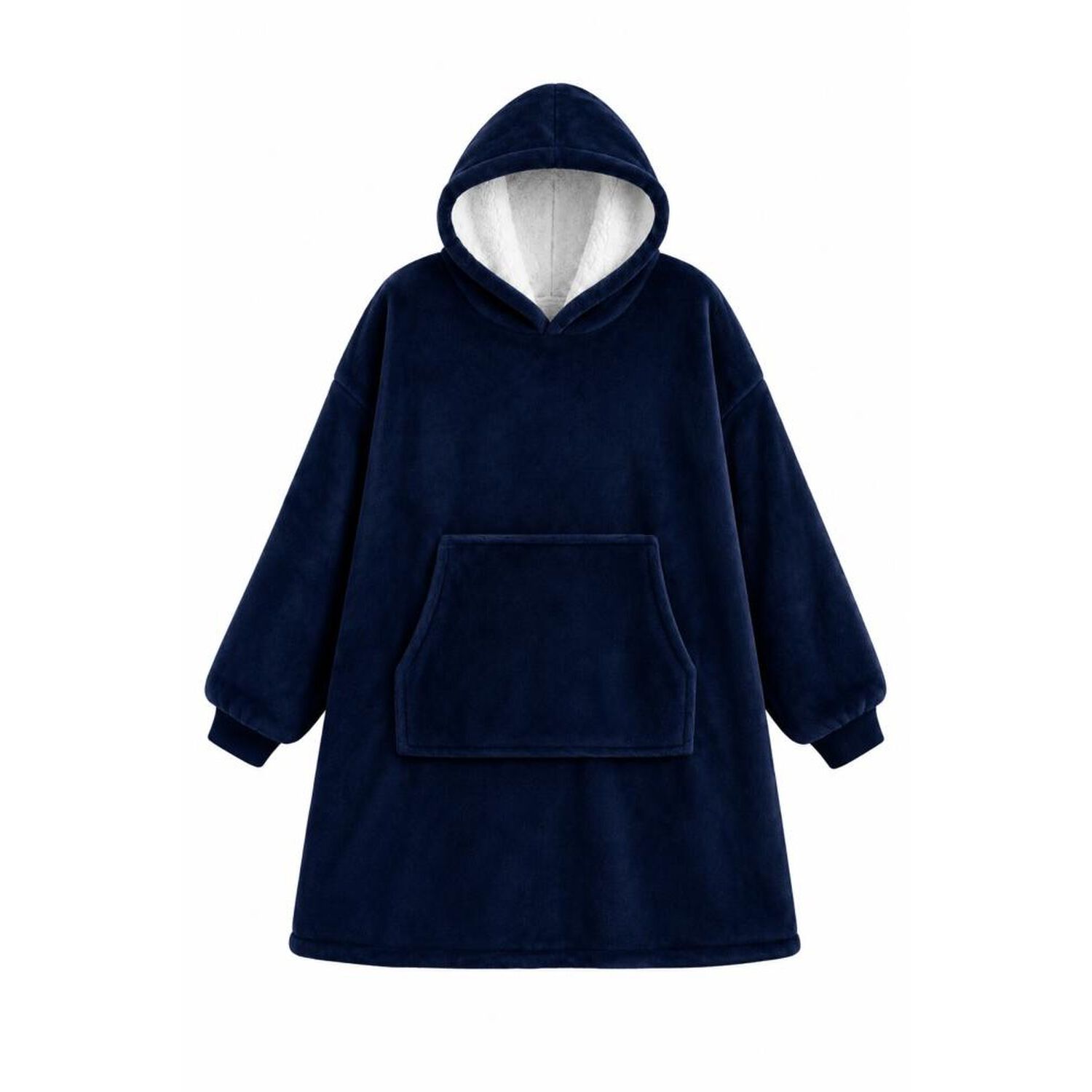 Poleron Felpa Capucha Manta Polar Invierno Unisex Talla Unic image number 3.0