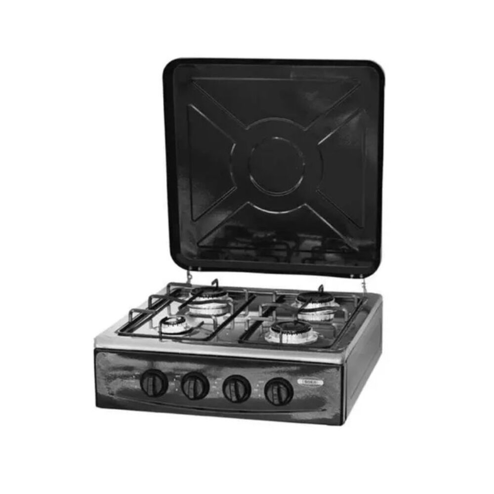 Cocina A Gas Encimera 4 Platos Quemadores Portátil image number 4.0