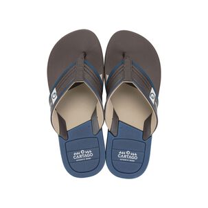 Sandalia Hombre Azul/beige Dallas Cartago