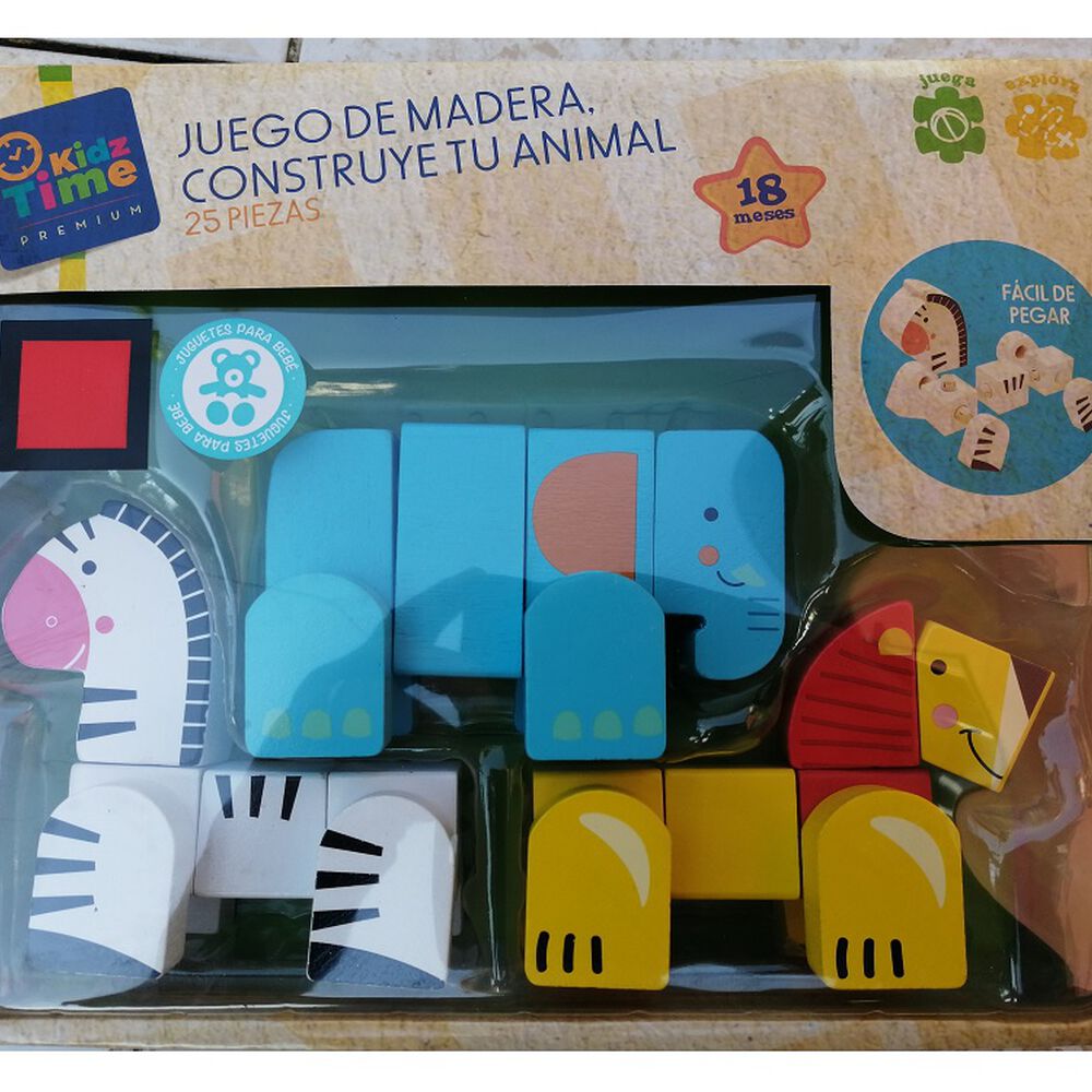 Bloques Y Figuras De Animales Para Armar Construye Tu Animal image number 4.0