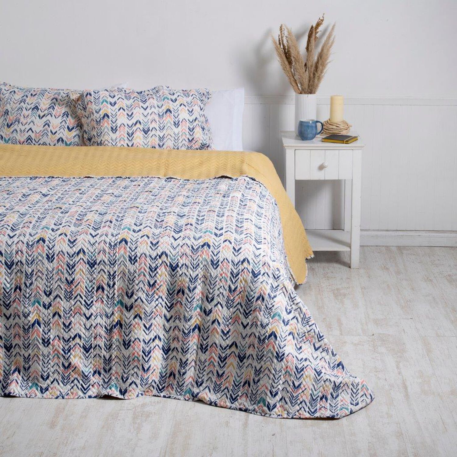 Cubrecama Quilt Estampado 2 Plazas Guayama image number 0.0