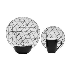 Juego De Vajilla Azhome Line / 24 Piezas / 6 Personas