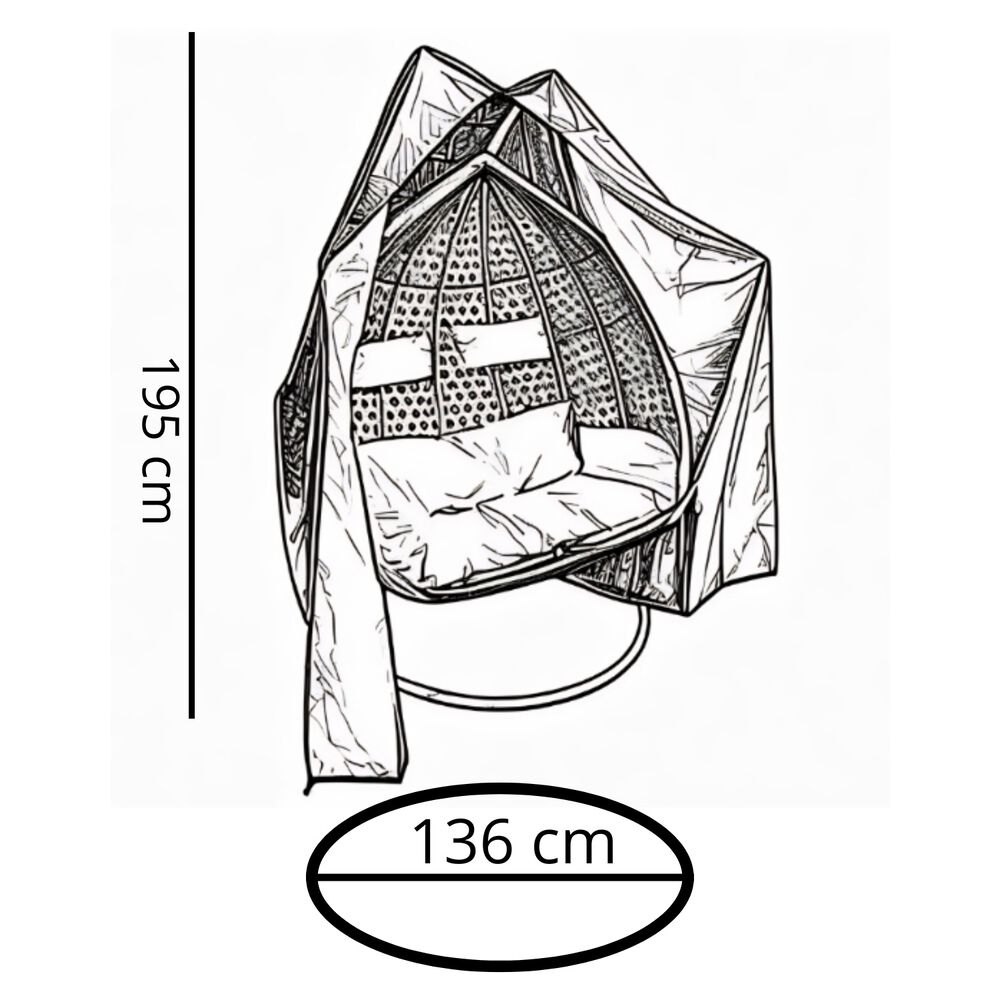 Funda Protectora Silla Colgante Xl/xxl Waterproof + Uv image number 4.0