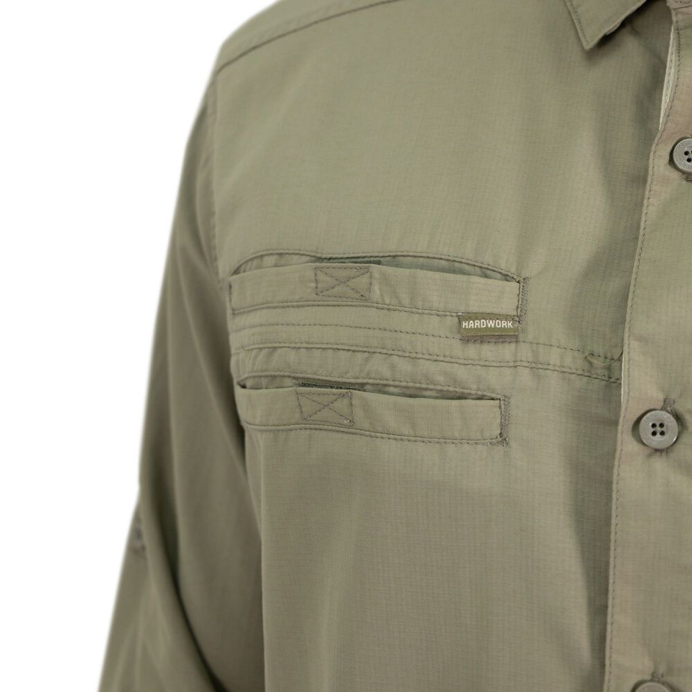 Camisa Hw Arizona Hombre Verde Oliva image number 2.0