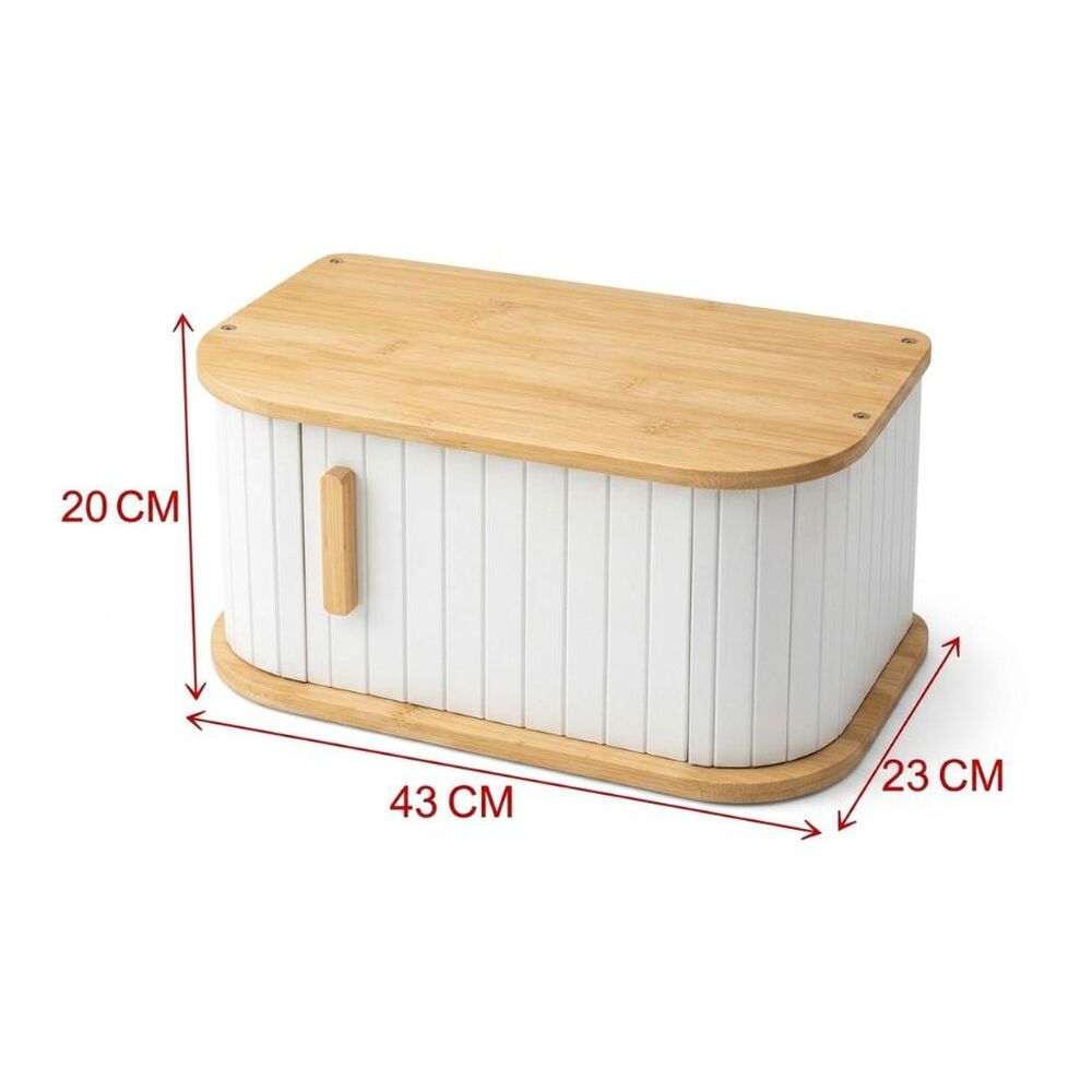 Panera De Bamb&uacute; Organizador De Pan Caja Madera Para Cocina image number 1.0