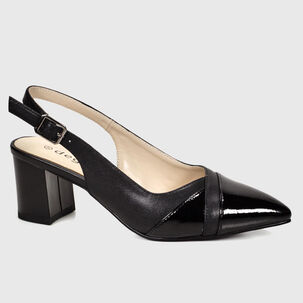 Sandalia Cuero Beline Negro